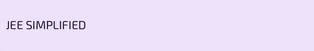 JEE SIMPLIFIED